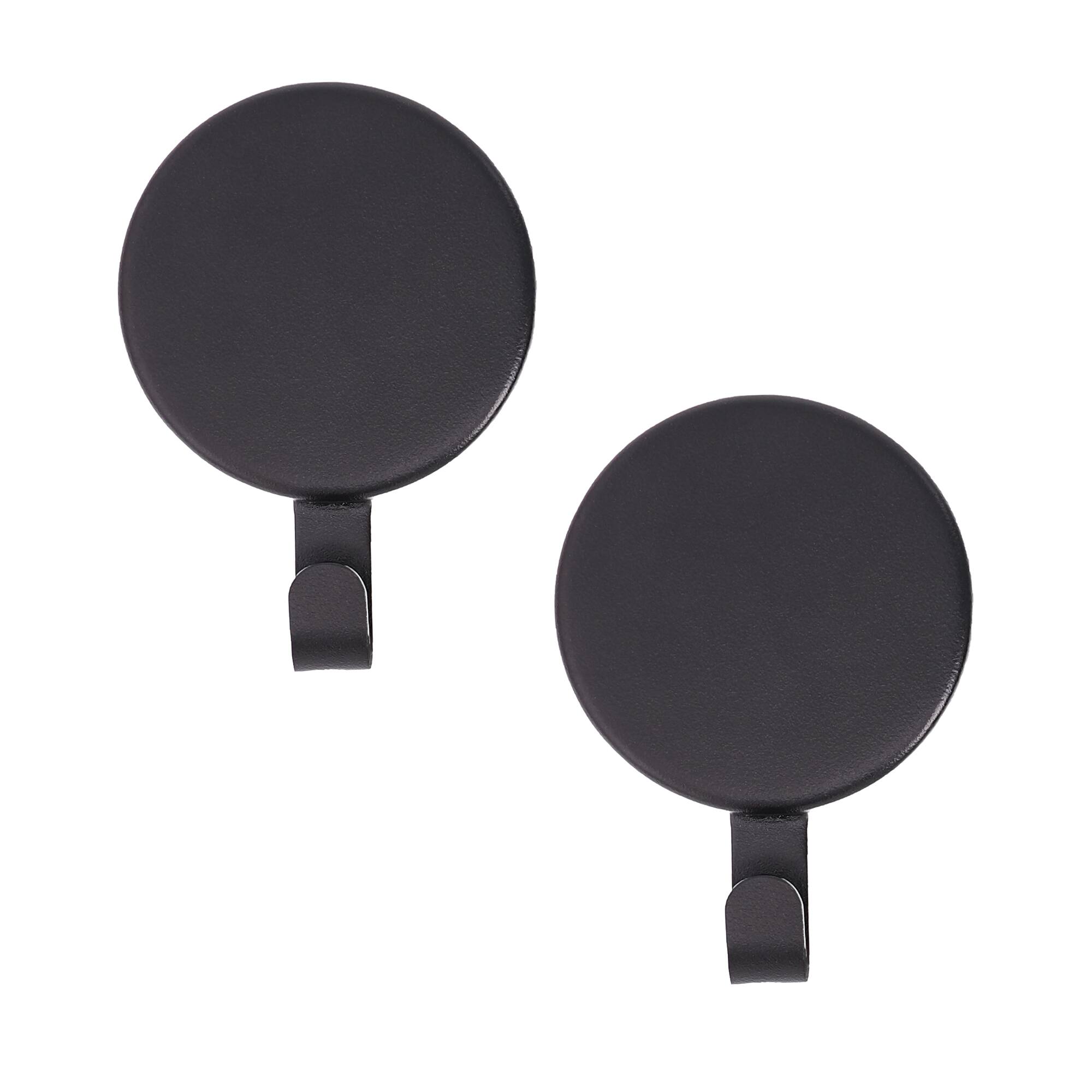 Haute Decor Attract™ Matte Black Magnetic Wreath Hanger, 2ct.